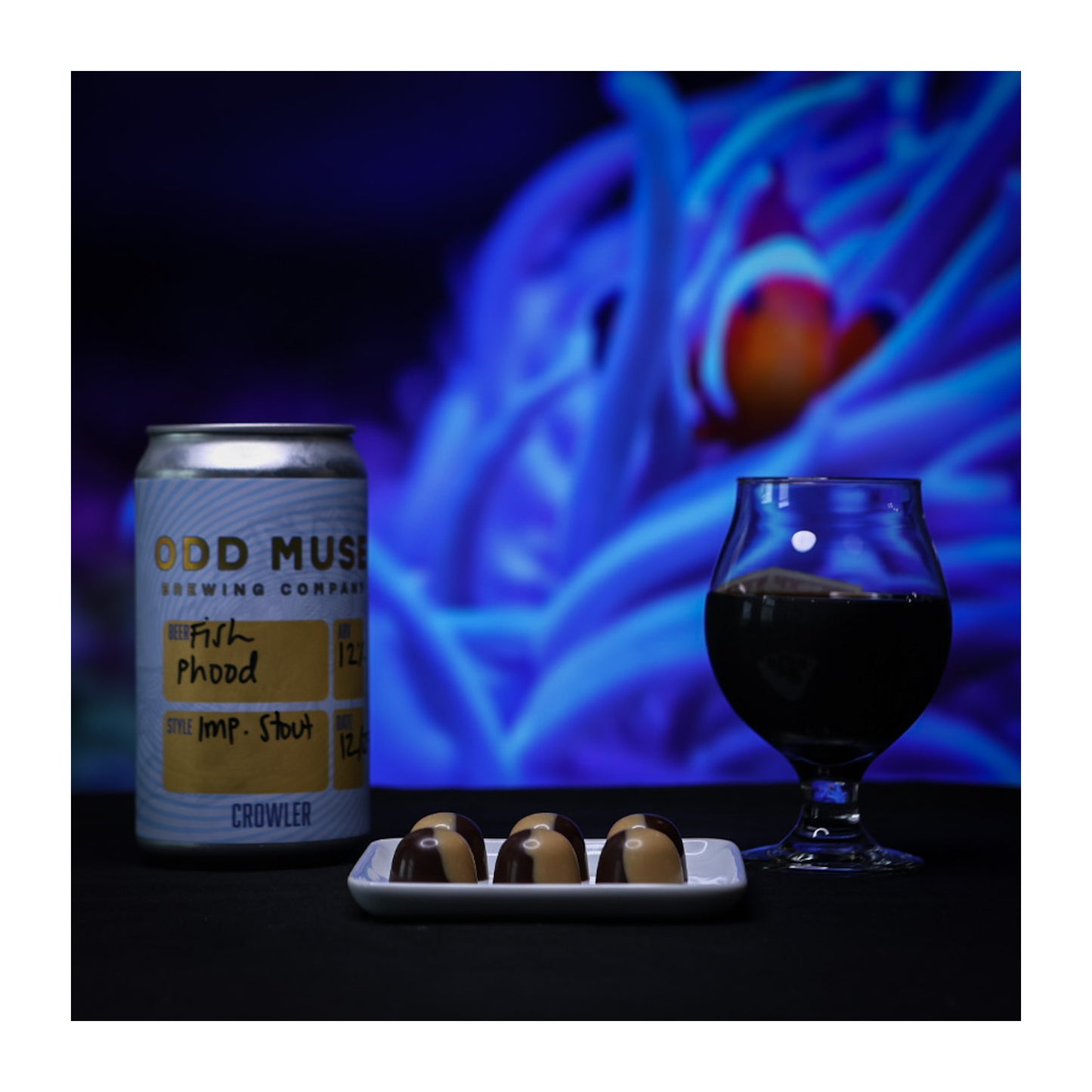 Black Orchid Choc. Valentine Gift Spirit Sampler (4 Piece)